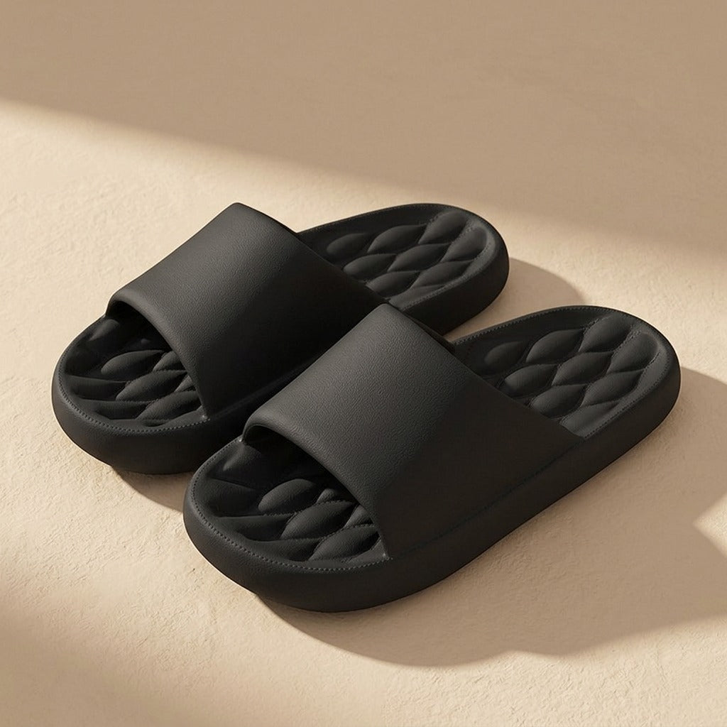 Roomstep™ EVA Indoor Slippers, material and detail close-up