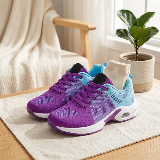 Airpace™ Women's Mesh Sports Shoes in a calm home setting