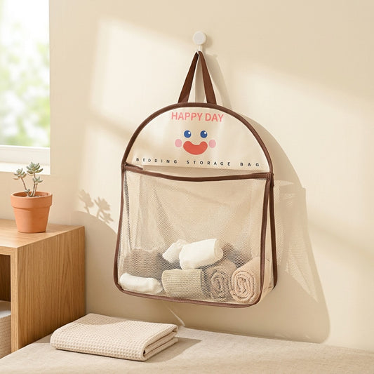 Hangpocket™ Polyester Wall Hanging Storage Bag in a calm home setting