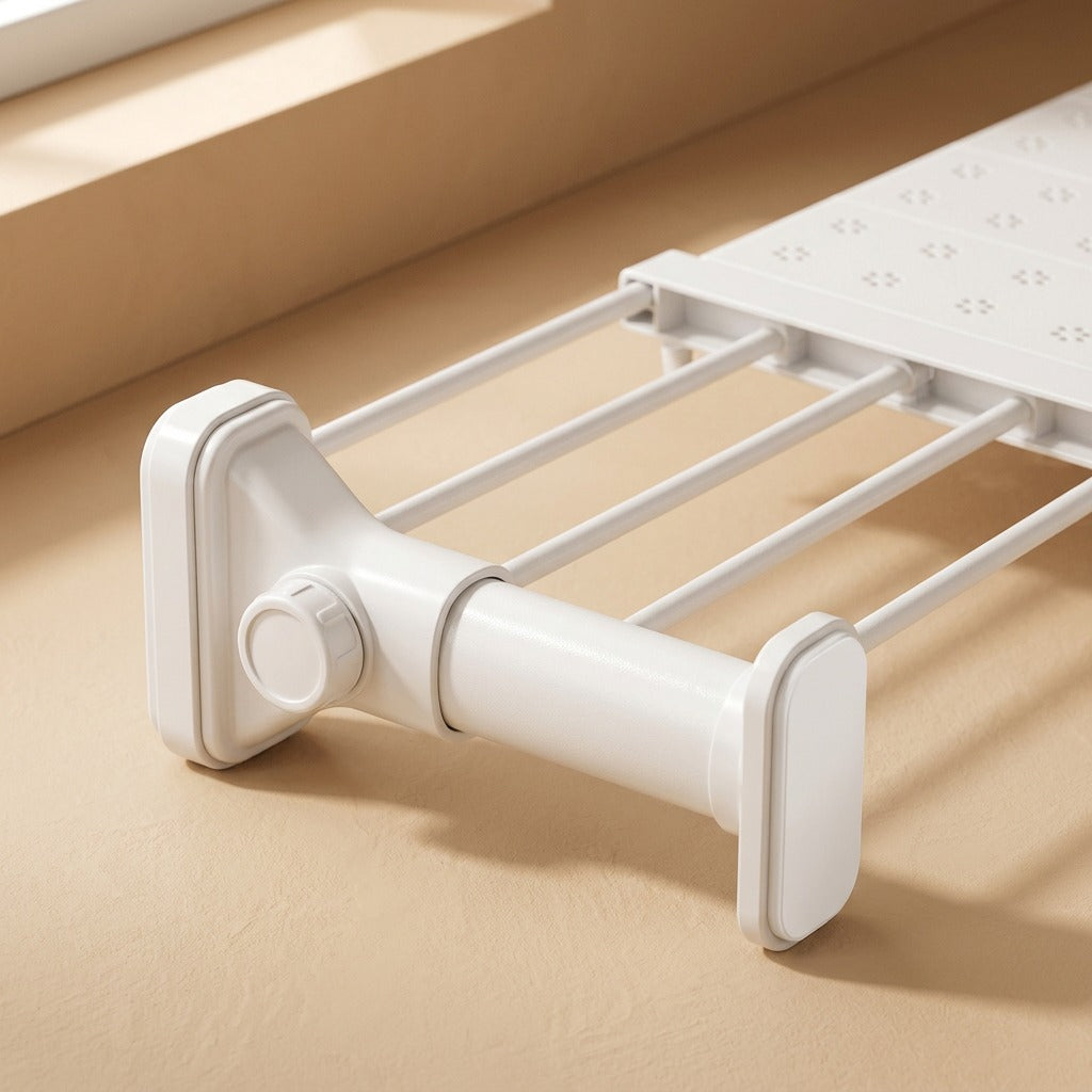 Reachrack™ Telescopic Carbon Steel Storage Rack, material and detail close-up