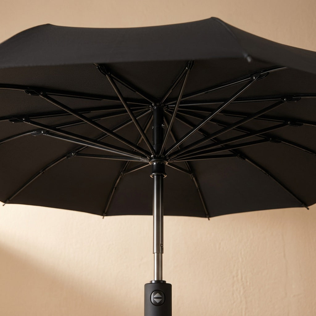 Ribshield™ 24-Rib Fully Automatic Folding Umbrella, material and detail close-up