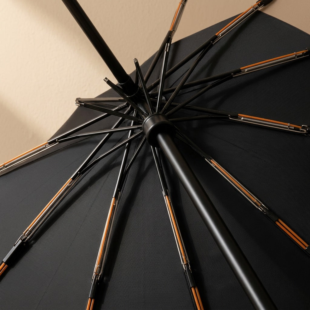 Sunstride™ 135cm Fully Automatic Umbrella, material and detail close-up