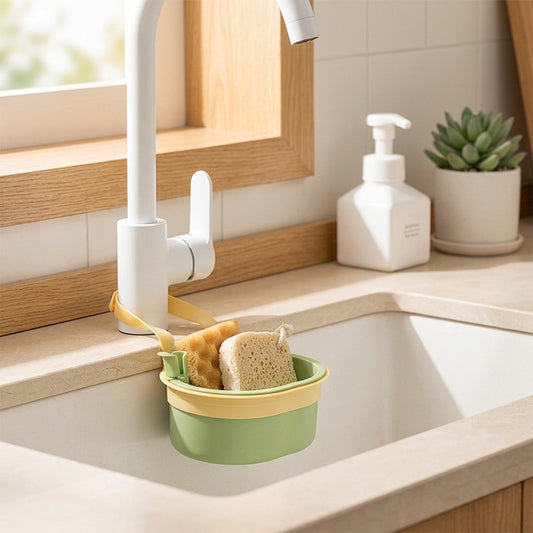 Sinkcove™ PP Sink Drain Basket in a calm home setting