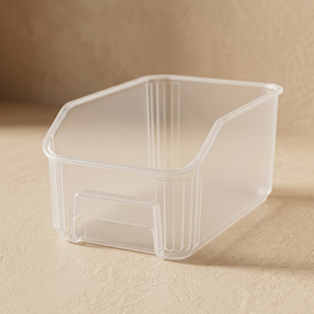 Drawerbin™ Polypropylene Drawer Storage Box, material and detail close-up