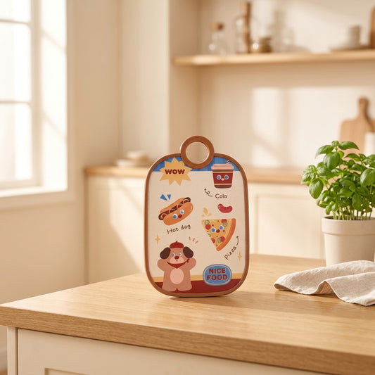Chopflex™ PP Plastic Kitchen Cutting Board in a calm home setting