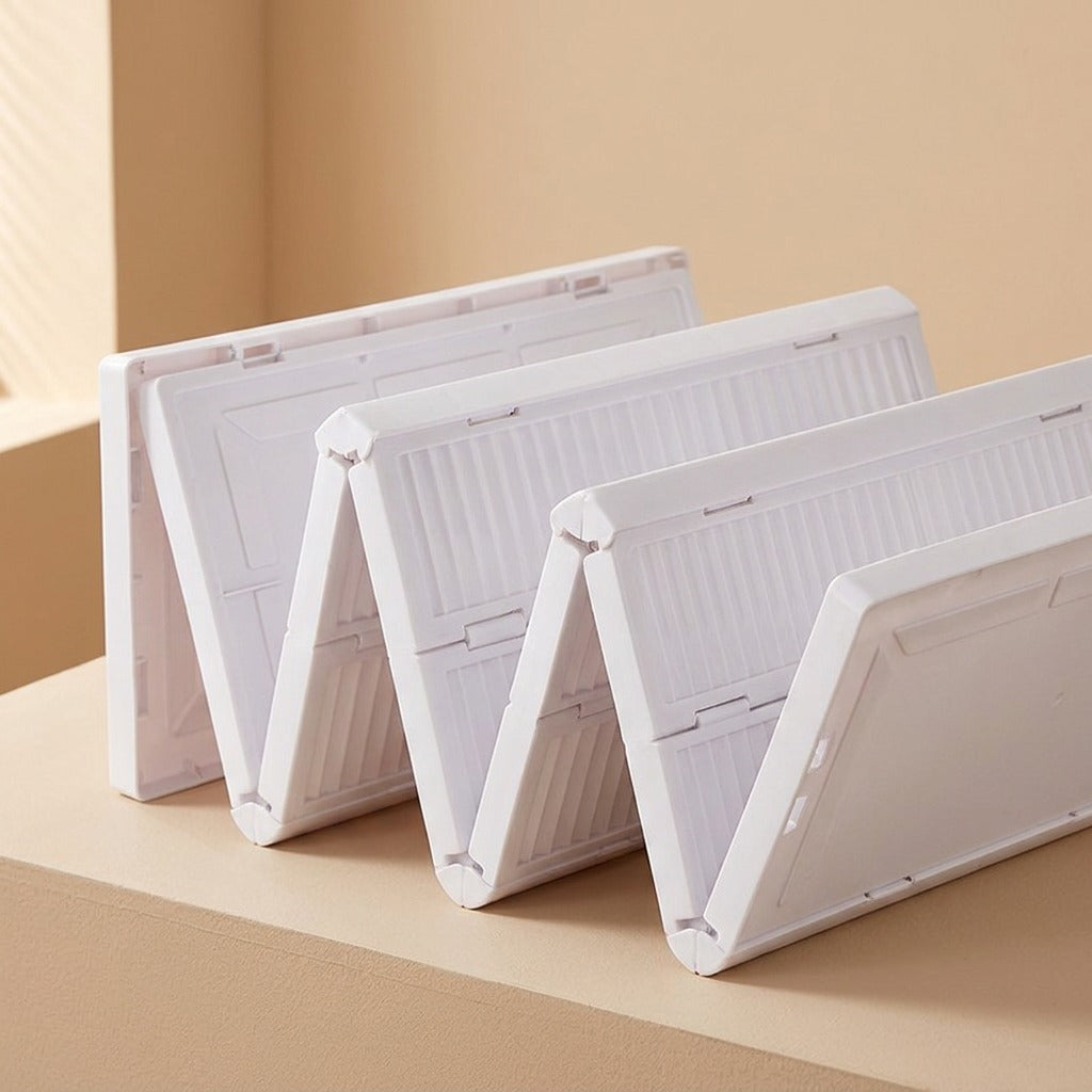 Pairtuck™ Foldable Plastic Shoe Cabinet, material and detail close-up