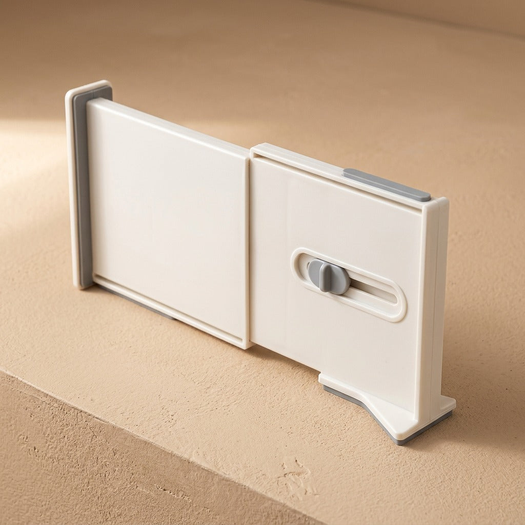 Tidycell™ Plastic Drawer Storage Divider, material and detail close-up