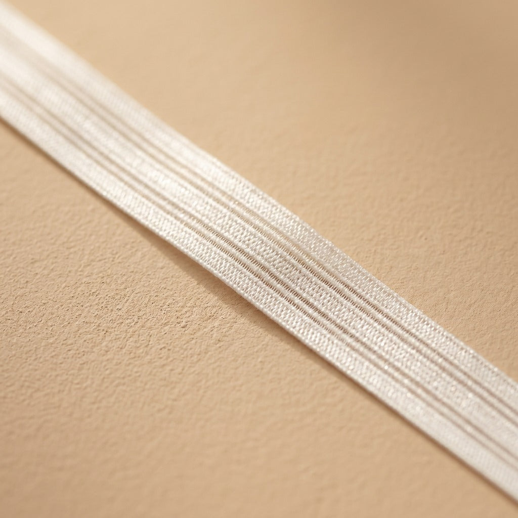 Sheerband™ Transparent Spandex Elastic Band, material and detail close-up