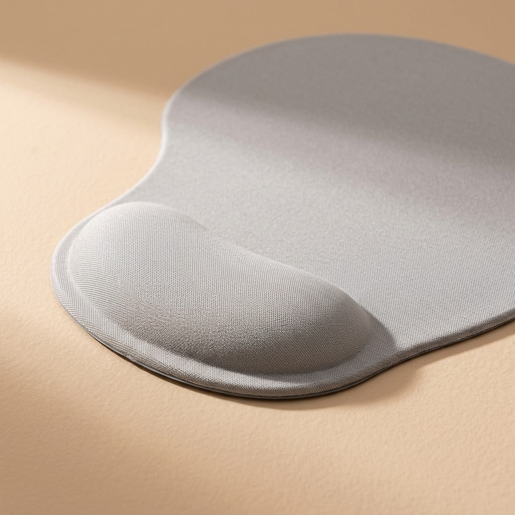 Wristcloud™ Silicone Wrist Rest Mouse Pad, material and detail close-up