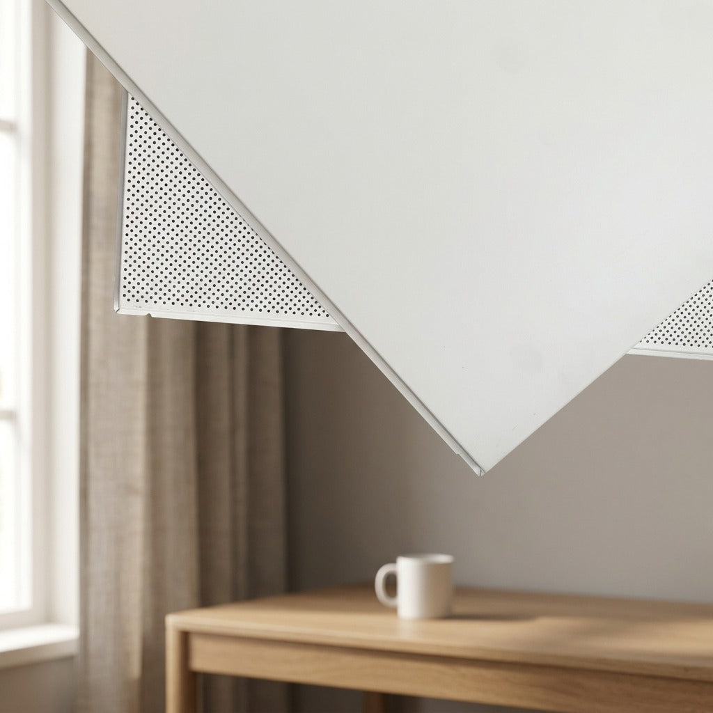 Glasshush™ Fiberglass Sound Insulation Panel, styled close view