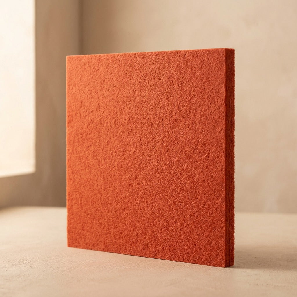 Quietboard™ 8mm Polyester Fiber Sound Insulation Board, material and detail close-up