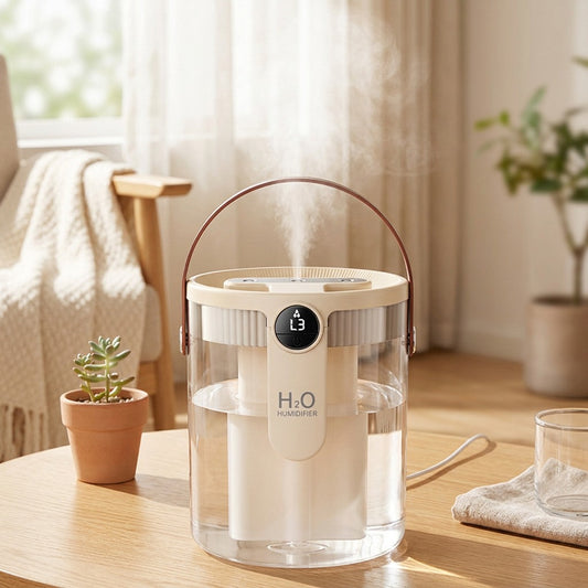 Deskhush™ USB Home Desk Humidifier in a calm home setting