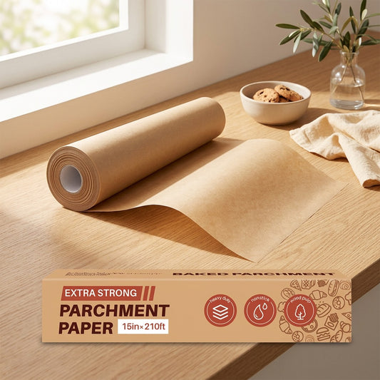 Crisproll™ Parchment Paper Roll for Air Fryers in a calm home setting