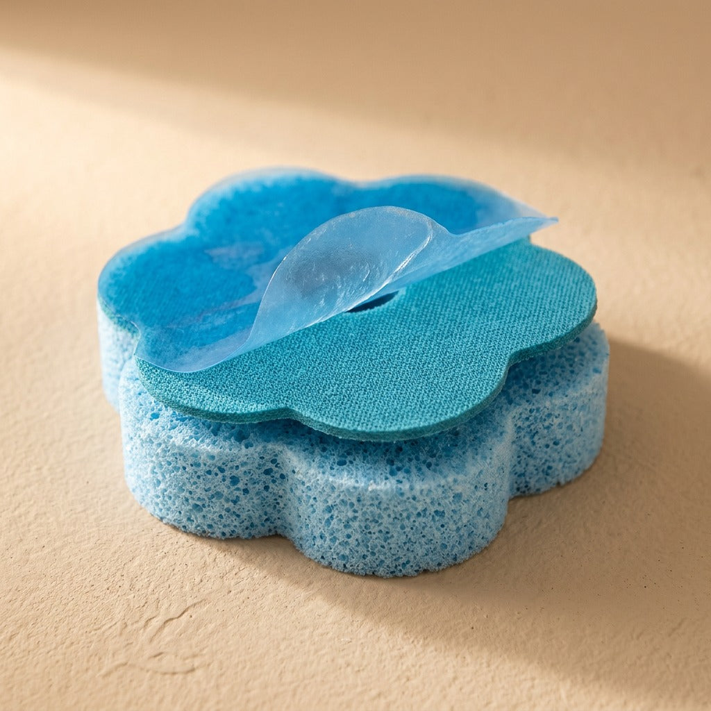 Brushswap™ Disposable Plastic Toilet Brush, material and detail close-up