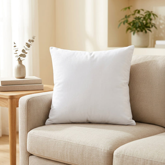 Plushloom™ Plush Pillow Case in a calm home setting