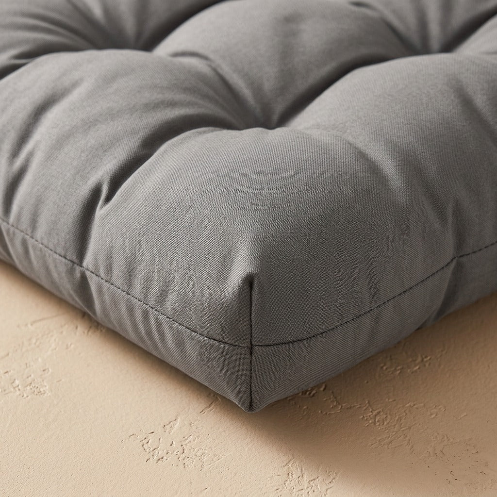 Swingplush™ Polyester Hanging Basket Chair Cushion, material and detail close-up