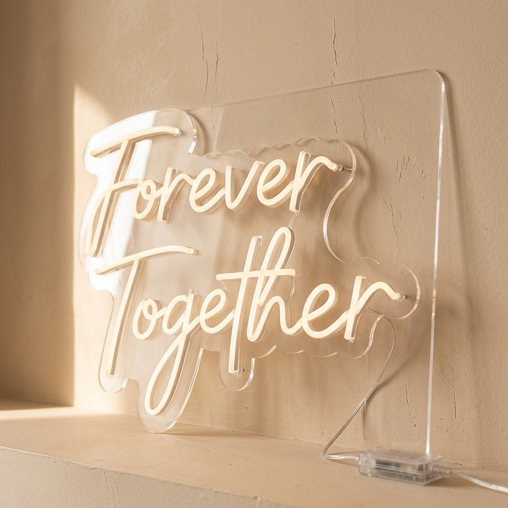 Neonrest™ Acrylic LED Neon Night Light, material and detail close-up