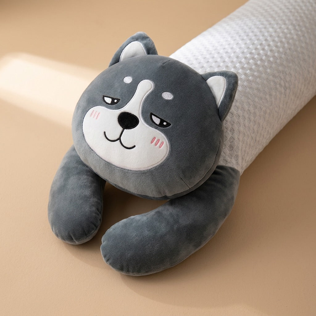 Sidecuddle™ Long Side Sleeping Pillow, material and detail close-up