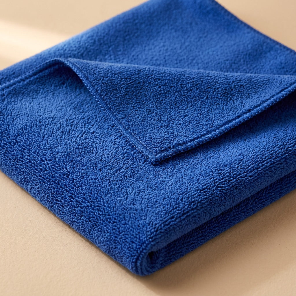 Shinewipe™ Microfiber Car Wash Towel, material and detail close-up