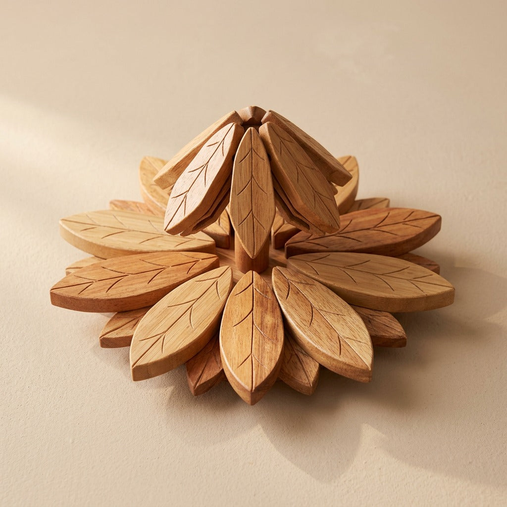 Bamwell™ Bamboo Dining Table Mat, material and detail close-up