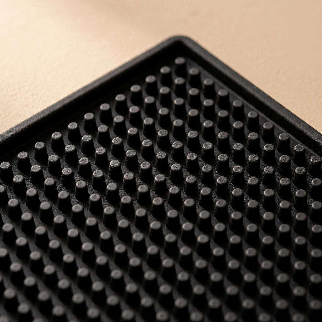 Sipgrip™ Non-Slip Bar Mat and Coaster, material and detail close-up