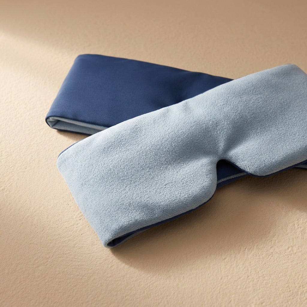 Duskwell™ Blackout Deep Sleep Eye Mask, material and detail close-up