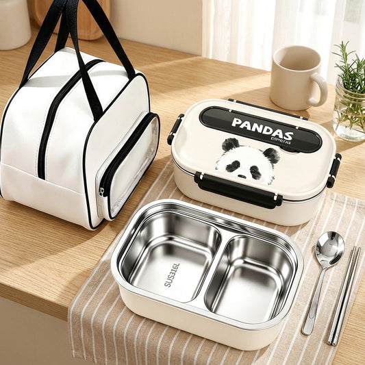 Heatvault™ 316 Stainless Steel Insulated Lunch Box in a calm home setting