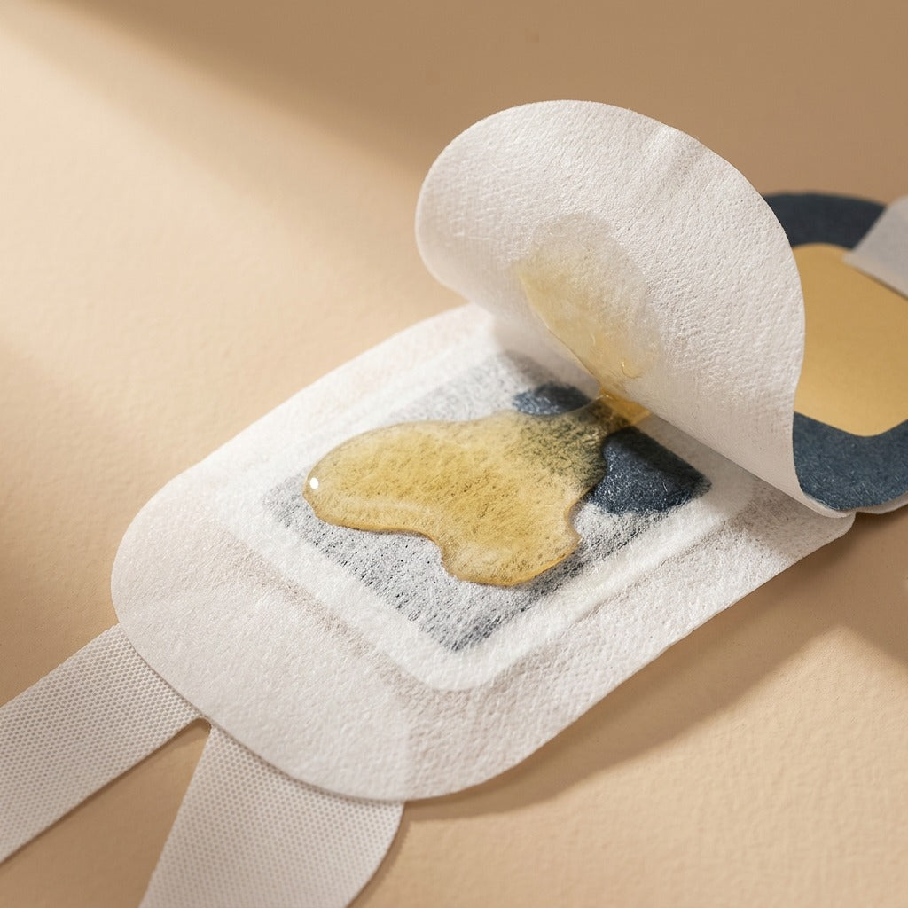 Easeheat™ Self-Heating Steam Eye Mask, material and detail close-up