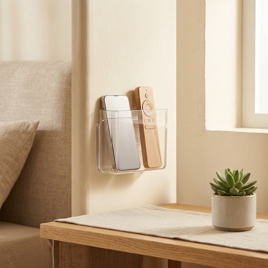 Wallnest™ Wall-Mounted Storage Box in a calm home setting