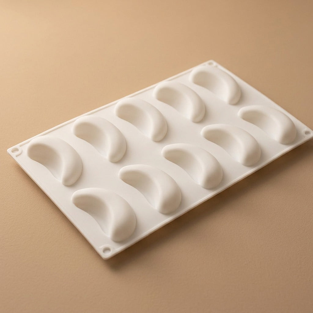 Zestform™ Silicone Fruit Shape Dessert Mold, material and detail close-up