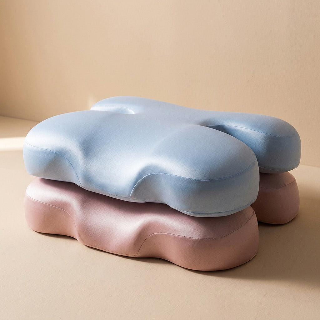 Napebloom™ Memory Foam Beauty Pillow, material and detail close-up