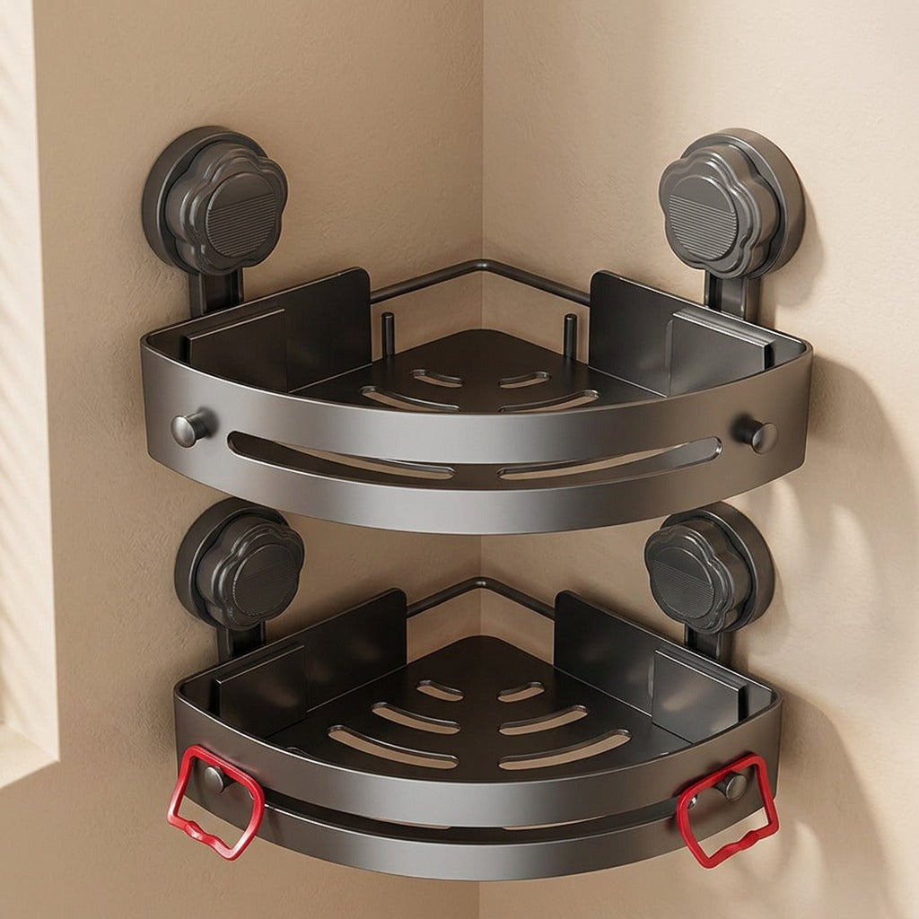 Trestand™ Suction Cup Bathroom Storage Rack, material and detail close-up