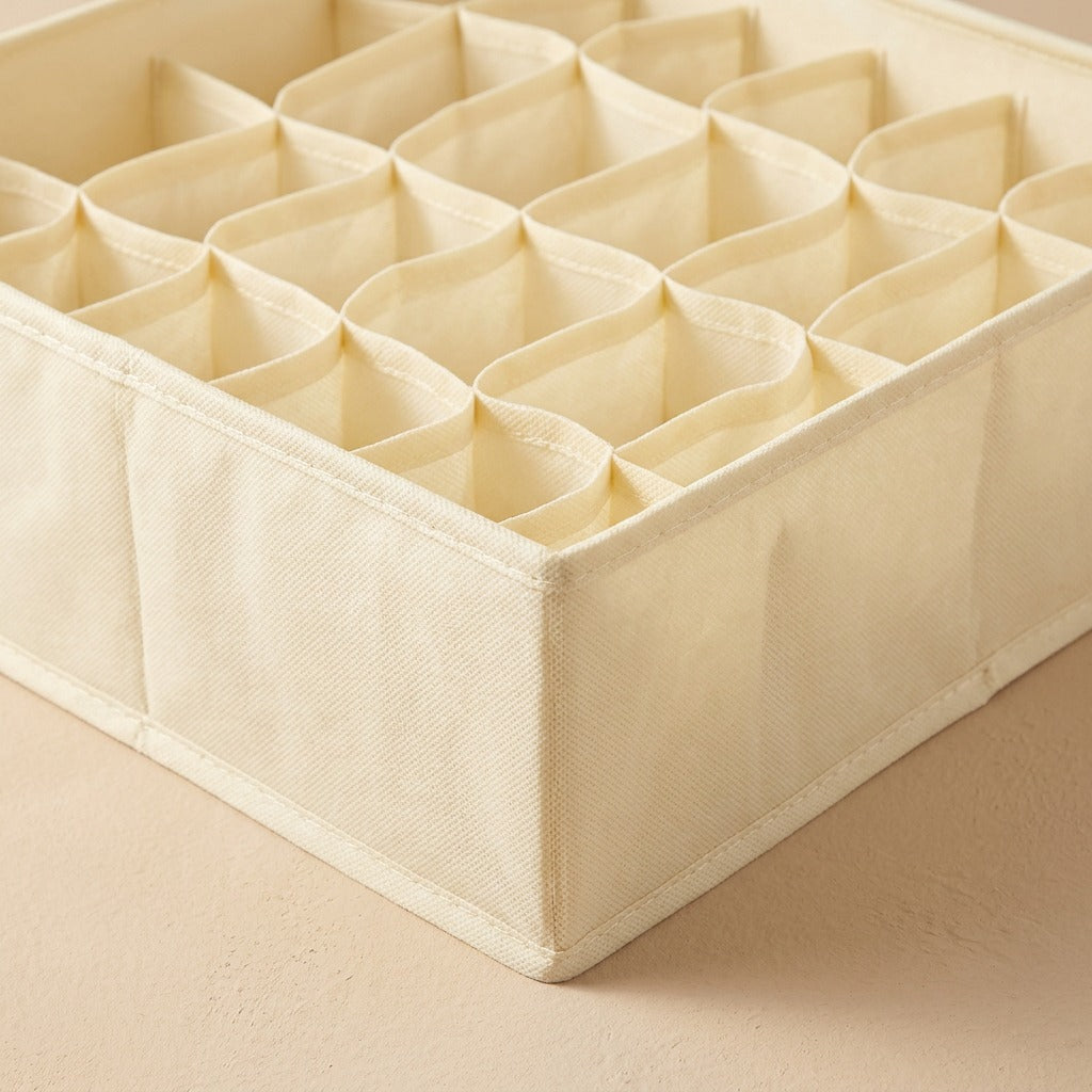 Briefnook™ Non-Woven Fabric Underwear Storage Box, material and detail close-up
