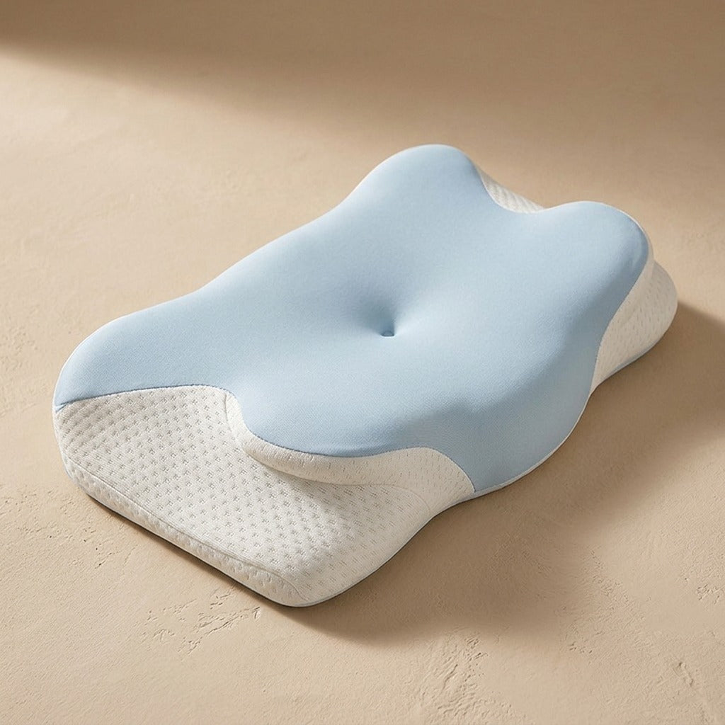 Spinebud™ Kids Memory Foam Pillow, material and detail close-up