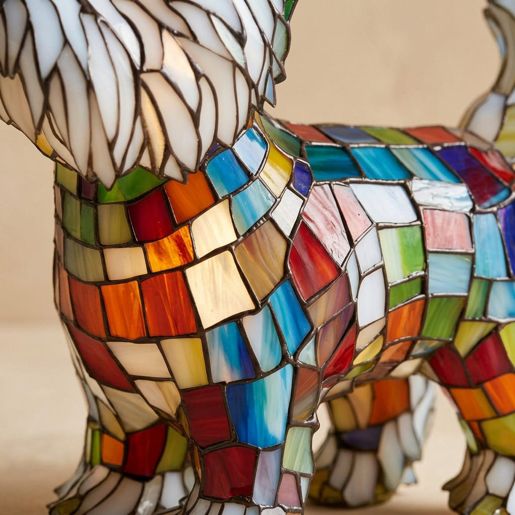 Glowcritter™ Luminous Resin Animal Night Light Ornament, material and detail close-up