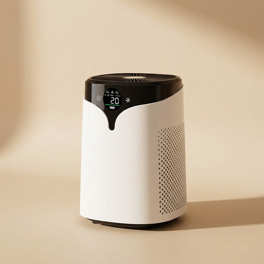 Ionleaf™ Desktop Negative Ion Air Purifier, material and detail close-up