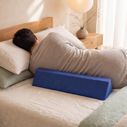 Harbor Side Sleep Support Wedge: in use