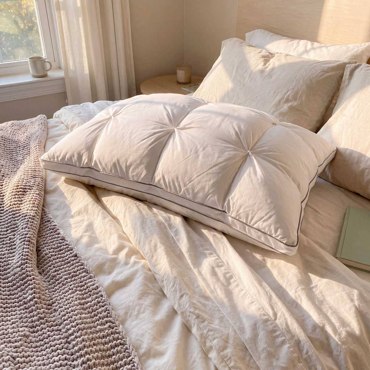 Luxe Down Alternative Pillow: room