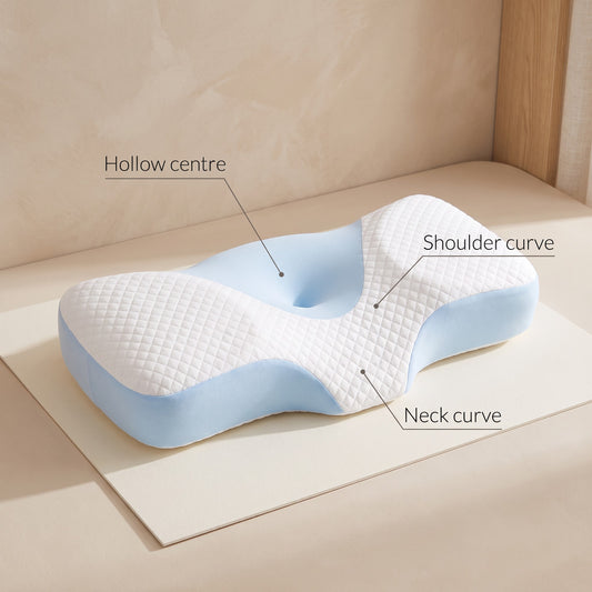 Napehug Knitted Neck Support Pillow: card