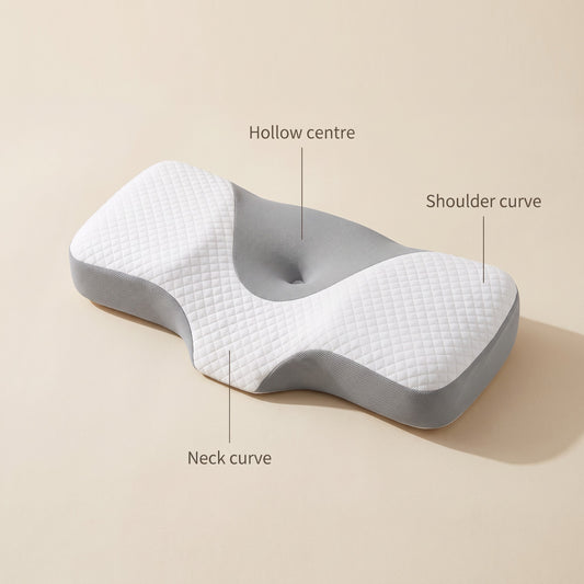 Napehug Knitted Neck Support Pillow: card