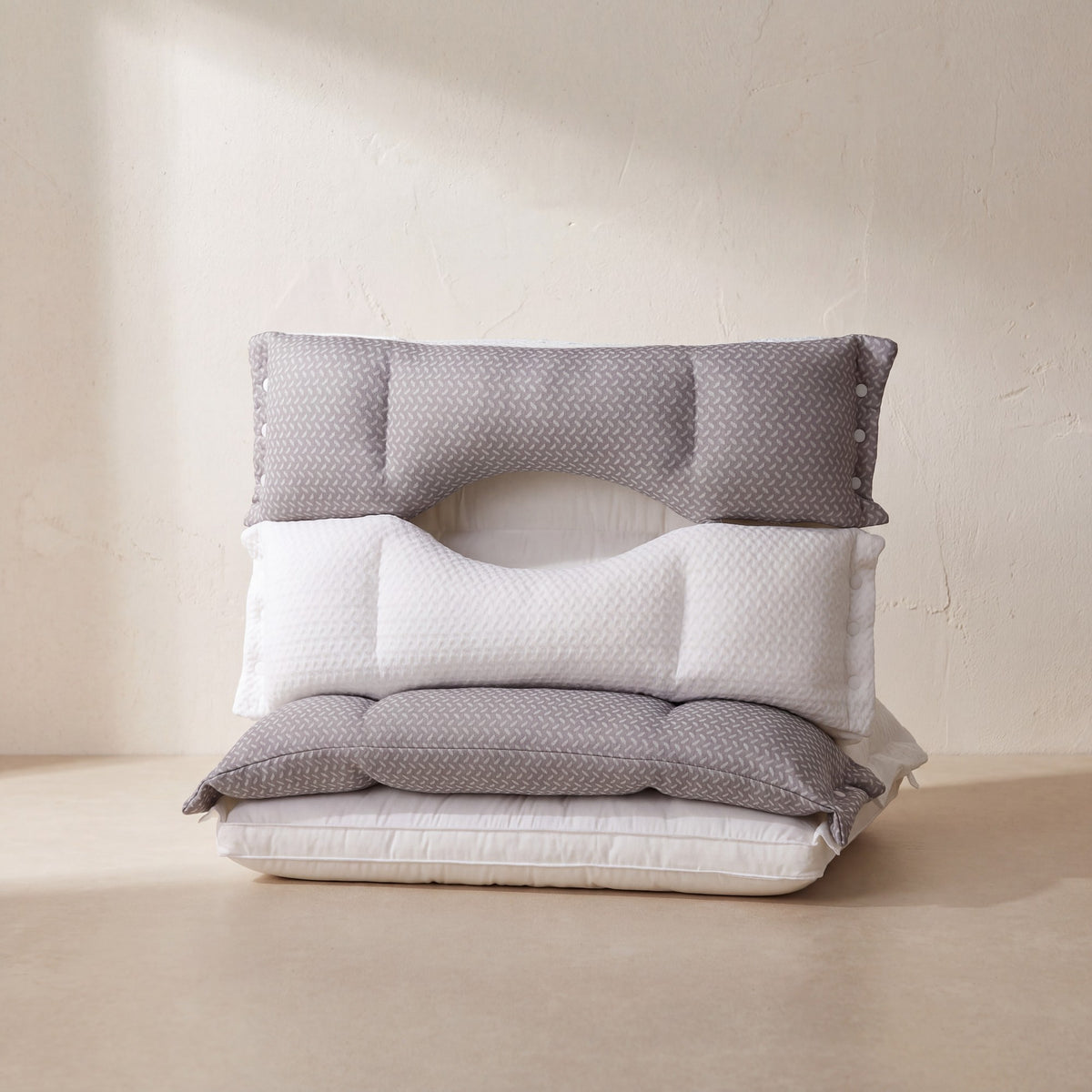 Neckduo Double Layer Cervical Support Pillow: product