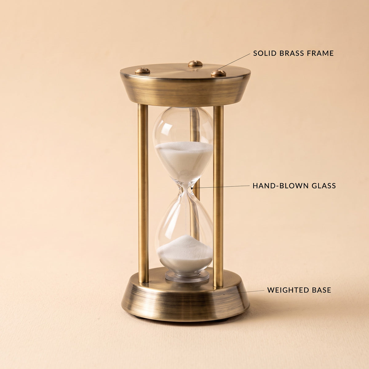 Stasis Hourglass Sand Timer: card