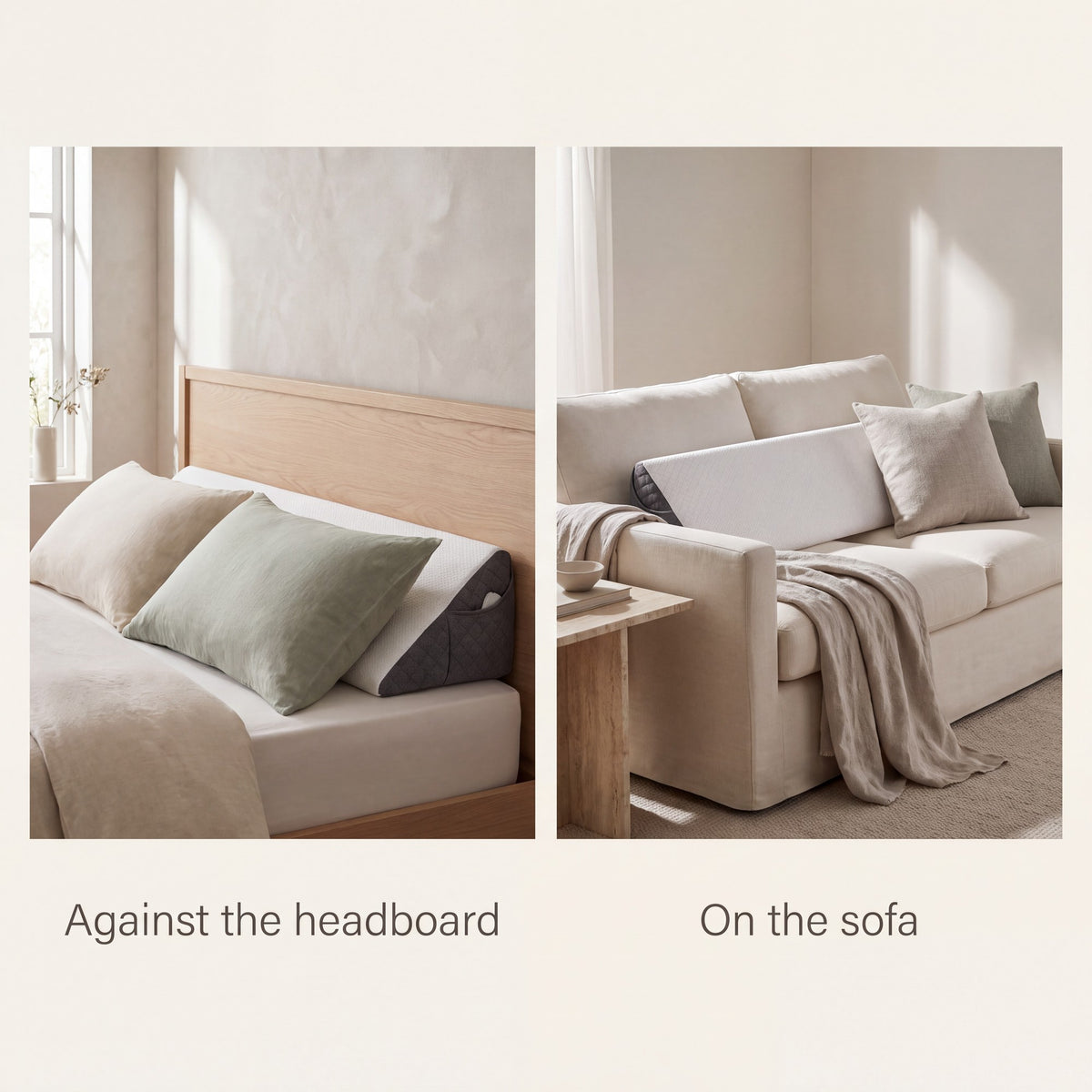 Slope Foam Bed Wedge Pillow: card