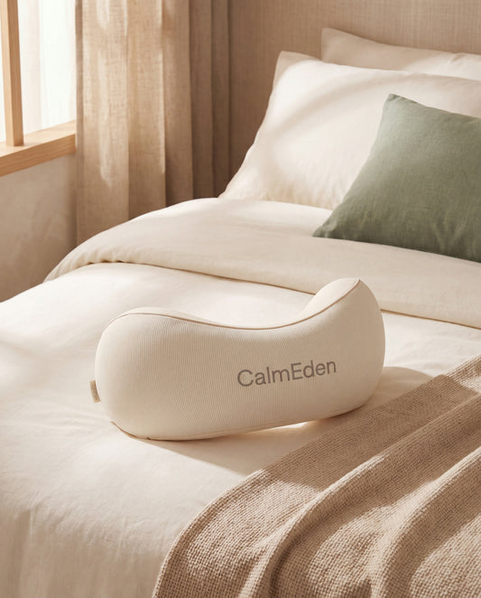 AVIO Travel Neck Pillow in a Calm Eden lifestyle setting