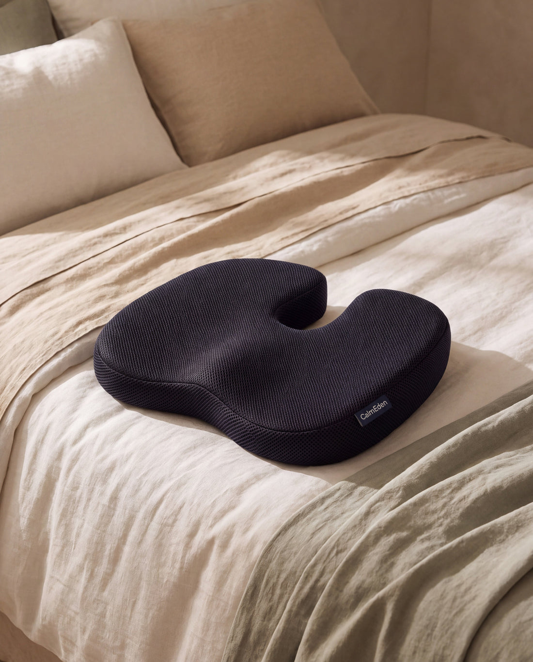 Dais Office Chair Seat Cushion in a Calm Eden lifestyle setting