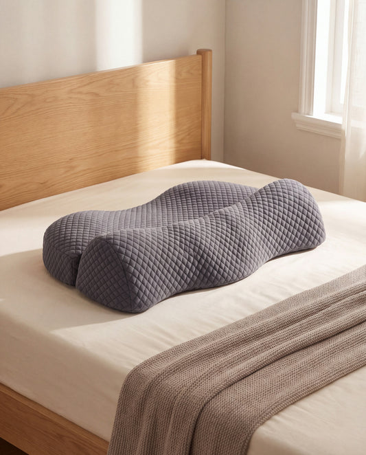 Placid Cervical Pain Relief Pillow in a Calm Eden lifestyle setting
