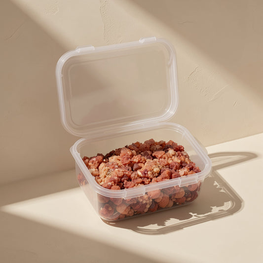 Rectangular food-grade PP refrigerator storage box with a flip-top lid - view 2