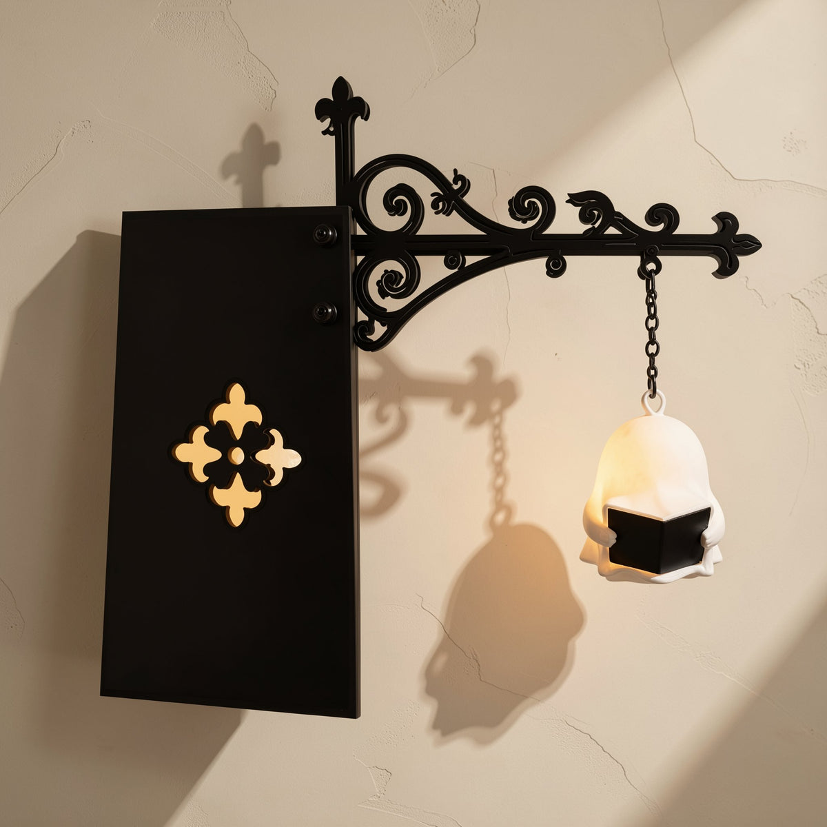 Acrylic bookshelf lantern decoration in a classic style - view 2