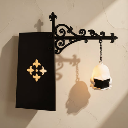 Acrylic bookshelf lantern decoration in a classic style - view 2