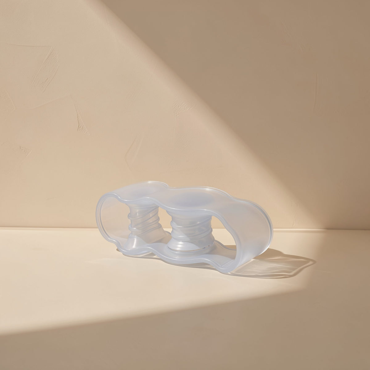 Soft silicone three-hole toe separator and corrector - view 3